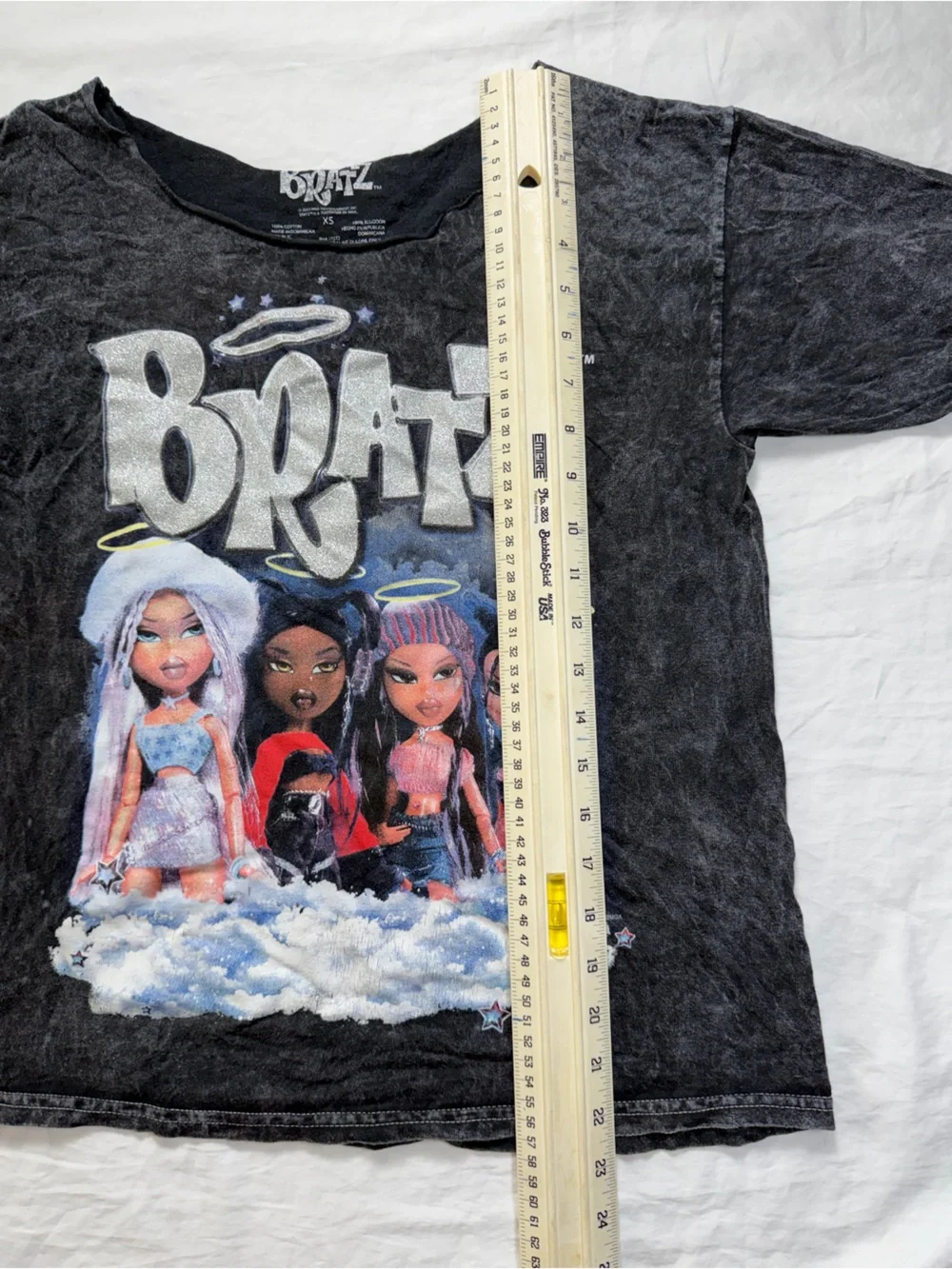 Bratz 20th Anniversary Girls Graphic Tee - Black